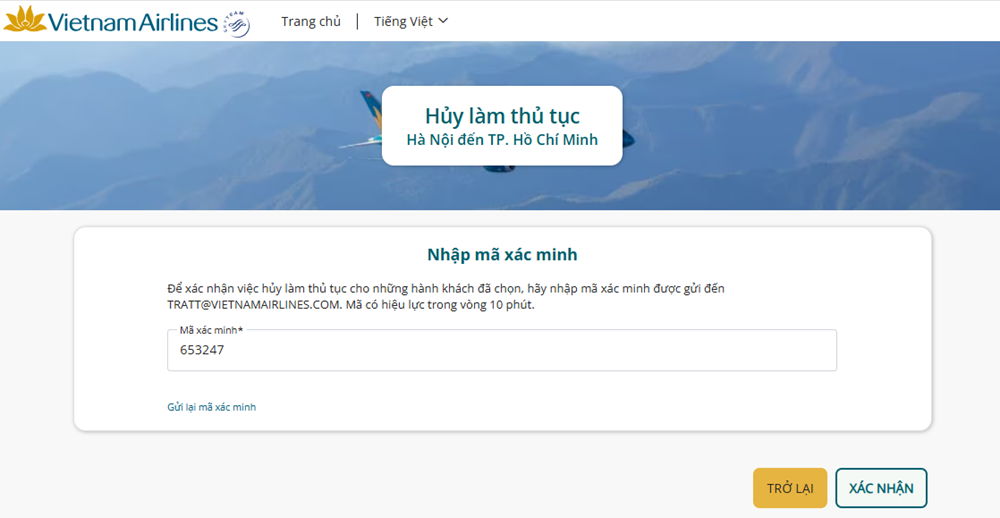 Hướng dẫn làm thủ tục trên website 6.3.